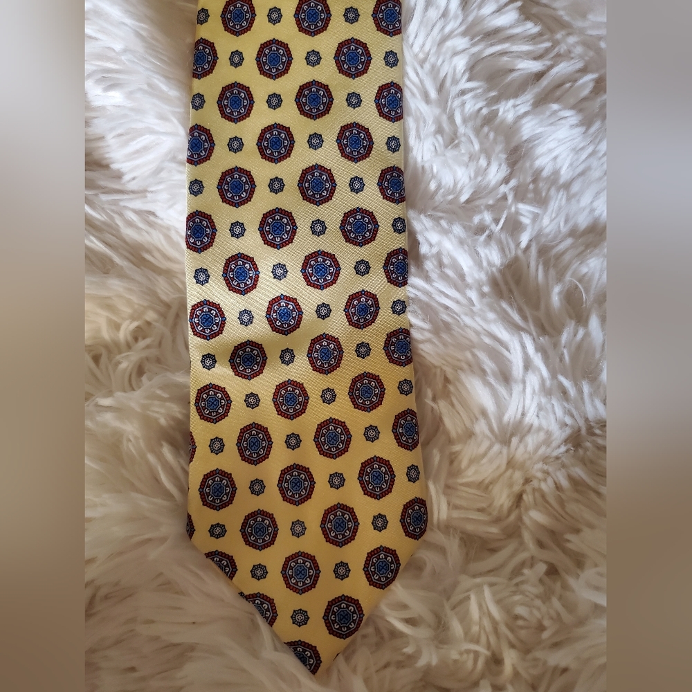 Dominic d'bruzzi tie handmade 💯 silk vintage